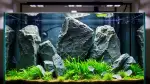 Seiryu Steine im Aquarium