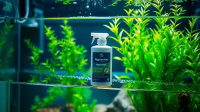 Algenmittel im Aquarium