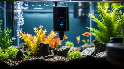 Automatische Fischfütterung im Aquarium