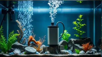 Kalkablagerungen im Aquarium beseitigen