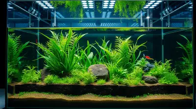 Mehrschichtiger Bodengrund im Aquarium