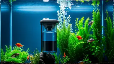 Filtermaterial Wechsel im Aquarium