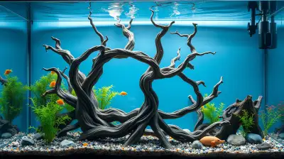 Naturnahe Verstecke im Aquarium gestalten