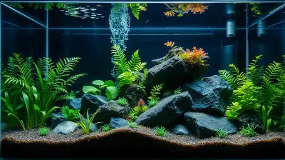 Kreative Aquarium Bodengrund Ideen