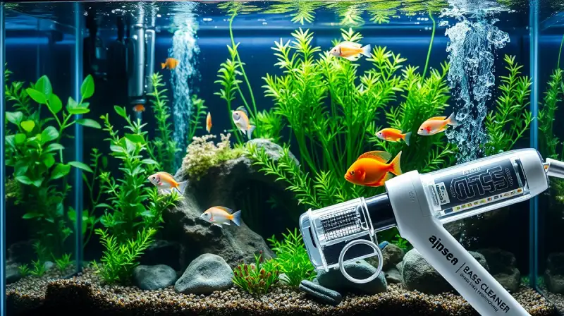 Kalkflecken am Aquarium entfernen