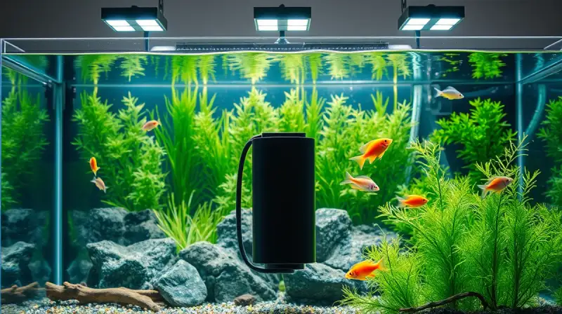 Aquariumfilter entkalken