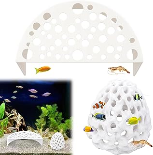 Garnelen Versteck Aquarium, 2-teiliges Set, Mooswand Aquarium, Deko Höhle, Nano Komplettset 30l,…