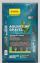 sera Aquarium Gravel Anthracite Coarse 6 L | Bodengrund für alle Süßwasseraquarien | verträgl…