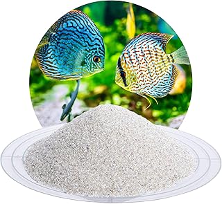 Schicker Mineral Aquariumsand Natur 25 kg, feiner Aquariumkies gewaschen, ungefärbt, kantengerun…