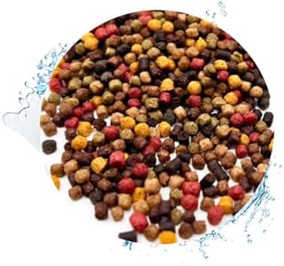 Warnick’s Koifutter 5-Sorten-Mix mit Spirulina – 15 L, 3 mm – Fischfutter für Koi & Zierfrische …