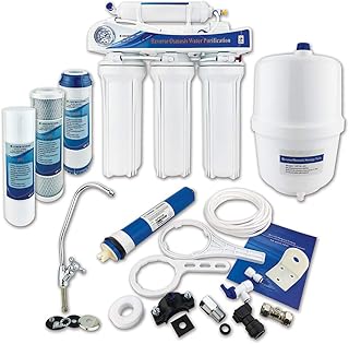 Finerfilters Umkehrosmose unter der Spüle Trinkwasserfiltersystem (50GPD) für den Haushalt, ent…
