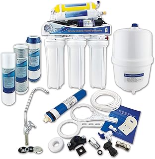 Finerfilters Umkehrosmose unter der Spüle Trinkwasserfiltersystem (50GPD) für den Haushalt, ent…