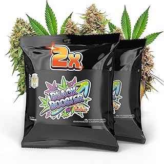 Black Booster CO2-Beutel für Pflanzen – 2er Set – Natürliche CO2-Quelle für Indoor-Grow, Zim…