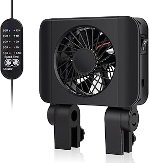 hygger Aquarium Lüfter, Aquarium Kühler, Leiser Lüfter für Aquarium mit Einstellbarer Drehzah…