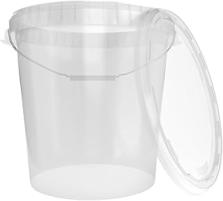 Eimer mit Deckel 30 Liter Made in Germany – lebensmittelecht stabil luftdicht Vorratseimer für A…