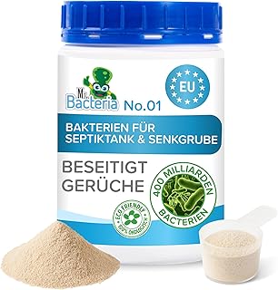 No.1 Bakterien Aktivator und Reiniger für Ihre Klärgruben, Klärbehälter, Senkgrube und Abwass…