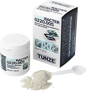 TUNZE Care Bacter 40 ml I Bioaktives Filtersubstrat mit Bakterien auf Maerl-Steinmehlsubstrat I R…