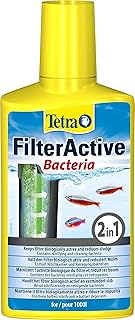 Tetra FilterActive Bacteria – 2in1 Mix aus lebenden Starterbakterien und schlammreduzierenden Rei…