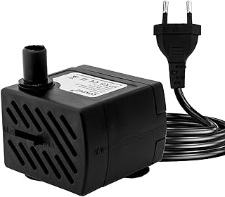 3W Mini Tauchpumpe, 180L/H kleine Springbrunnenpumpe, extrem leise Wasserpumpen für Aquarien, Wa…