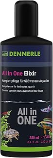 Dennerle All in One Elixir, 250 ml – Komplettpflege für Fische, Garnelen, Pflanze, Filter und Wa…