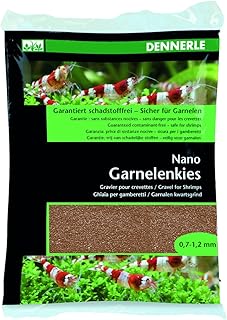 Dennerle Nano Garnelenkies | CO2 beständiger Aquarienkies | Geeignet für Garnelen und Krebse (B…