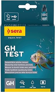 sera GH Test | Wassertest für Aquarium & Gartenteich | zur präzisen Bestimmung von Calcium & Ma…