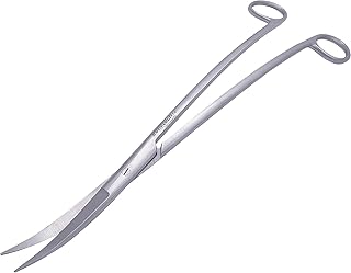 Innotech aquariumschere Aquarium Reinigung Wave Schere Schwarz Pflanzenschere für Wasserpflanzen…