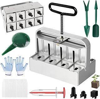 Manueller Bodenblocker, 8-Gitter Handgehaltener Bodenblockierer, 5x5CM Handheld Quad Bodenblockie…