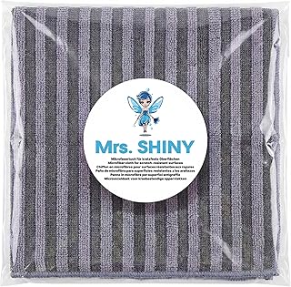 MRS.Shiny® Mikrofasertuch [ZWEISEITIG] – Ultrazartes Microfaser Putztuch Waschbar – Microfasertu…