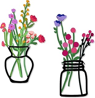 2 Stück Metallblumen Wanddekoration Rustikale Bauernhofdekoration Badezimmer Wandgestaltung Essz…