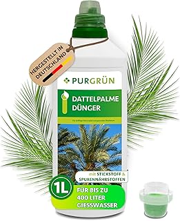 Dattelpalme-Dünger 1 Liter – Schnelles Wachstum dank Stickstoff – Stärkt die Widerstandskra…