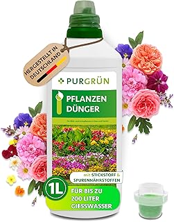 Pflanzendünger 1 Liter – Schnelles Wachstum Indoor & Outdoor – Premium-Flüssigdünger mit S…