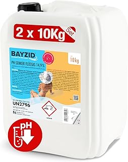 2 x 10 kg BAYZID pH Senker Minus 14,9% von Höfer Chemie für Pool & Schwimmbad zur Senkung des p…