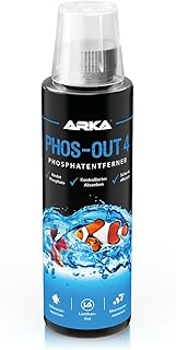 Phosphatentferner Aquarium – ARKA Phos-Out 4 – 236 ml – flüssiger PO4-Entferner für Süß…