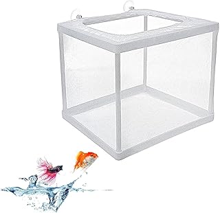 Aquarium Fische Brutkasten,Zuchttanks Mit Saugnapf,Ultrafeines Aufzuchtbecken,Aquarium Züchter T…