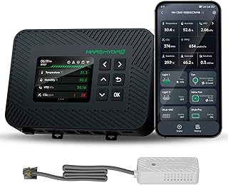 MARS HYDRO iControl für Growbox Komplettset, Intelligente Grow Controller mit Temperatur-, Luftf…