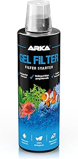 Aquarium Filterstarter 473 ml – 2 in 1 Starterbakterien für biologisch aktive Filter & klares …