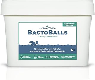 swimcare BactoBalls – 5 kg – Starterbakterien/Filterbakterien für den Schwimmteich – Schafft int…