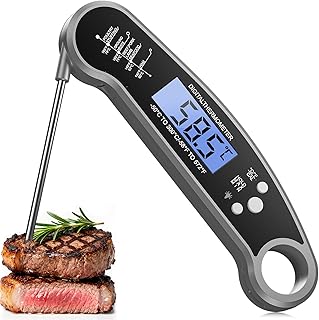 Digitales Fleischthermometer klappbar – Grillthermometer, Bratenthermometer, Küchenthermometer…