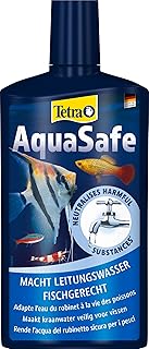 Tetra AquaSafe – Qualitäts-Wasseraufbereiter für fischgerechtes und naturnahes Aquariumwasser, …