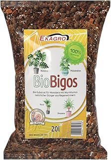 Monstera Erde 20L | Blumenerde Zimmerpflanzen für Monstera Pflanzen | 8-Komponenten Palmenerde m…