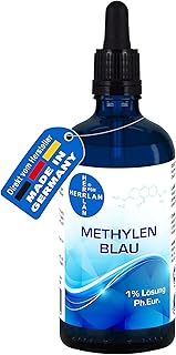 HERRLAN® Methylenblau 1% Lösung 100 ml Tropfen – Hochdosiert & 100 % reinst – USP/Ph. Eur. …