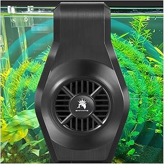 LONDAFISH Aquarium Kühlventilatoren Einstellbare Aquarium Wasserkühlung Ventilatoren Aquarium K…