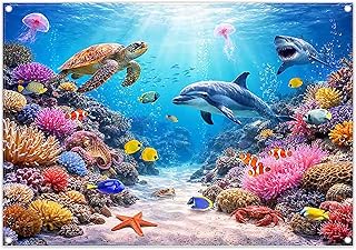 Luminora 2,1×1,5 m Unterwasser Fotografie Hintergrund Sommerliche Tropische Korallenriffe Meeresb…