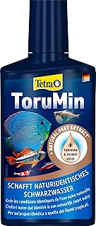 Tetra ToruMin für naturidentisches Schwarzwasser – fügt natürliche Torfextrakte hinzu, geeigne…