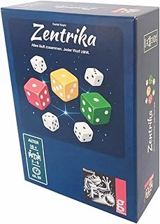 Zentrika | Taktisches Würfelspiel für Erwachsene und Familien | 2-5 Spieler ab 10 Jahren | Roll…