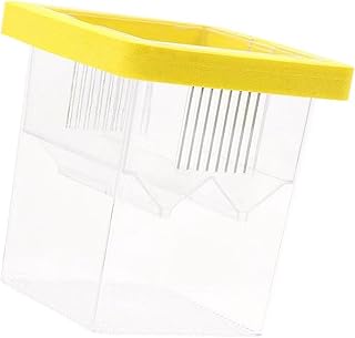 Fishtank Separation Breeder Box Clear Floating Breeding Isolation Aquarium Kleine Brutstätte Ink…