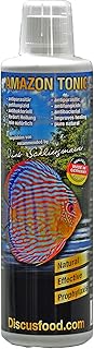 Discusfood Amazon Tonic Wasseraufbereiter, für alle Aquarienfische aus dem Weich- u. Schwarzwass…