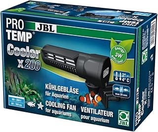 JBL PROTEMP Cooler x200, Kühlgebläse, Für Aquarien von 60 – 200 l, Süß- und Meerwasser