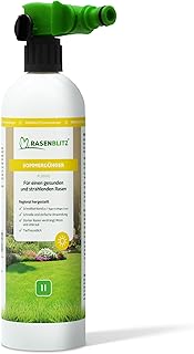 RASENBLITZ Rasendünger Sommer flüssig 1 L – flüssiger Rasendünger für starken Rasen trotz …